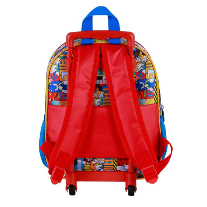Sac à Dos 3D à Roulettes Petit Sonic the Hedgehog « SEGA Unstoppable »