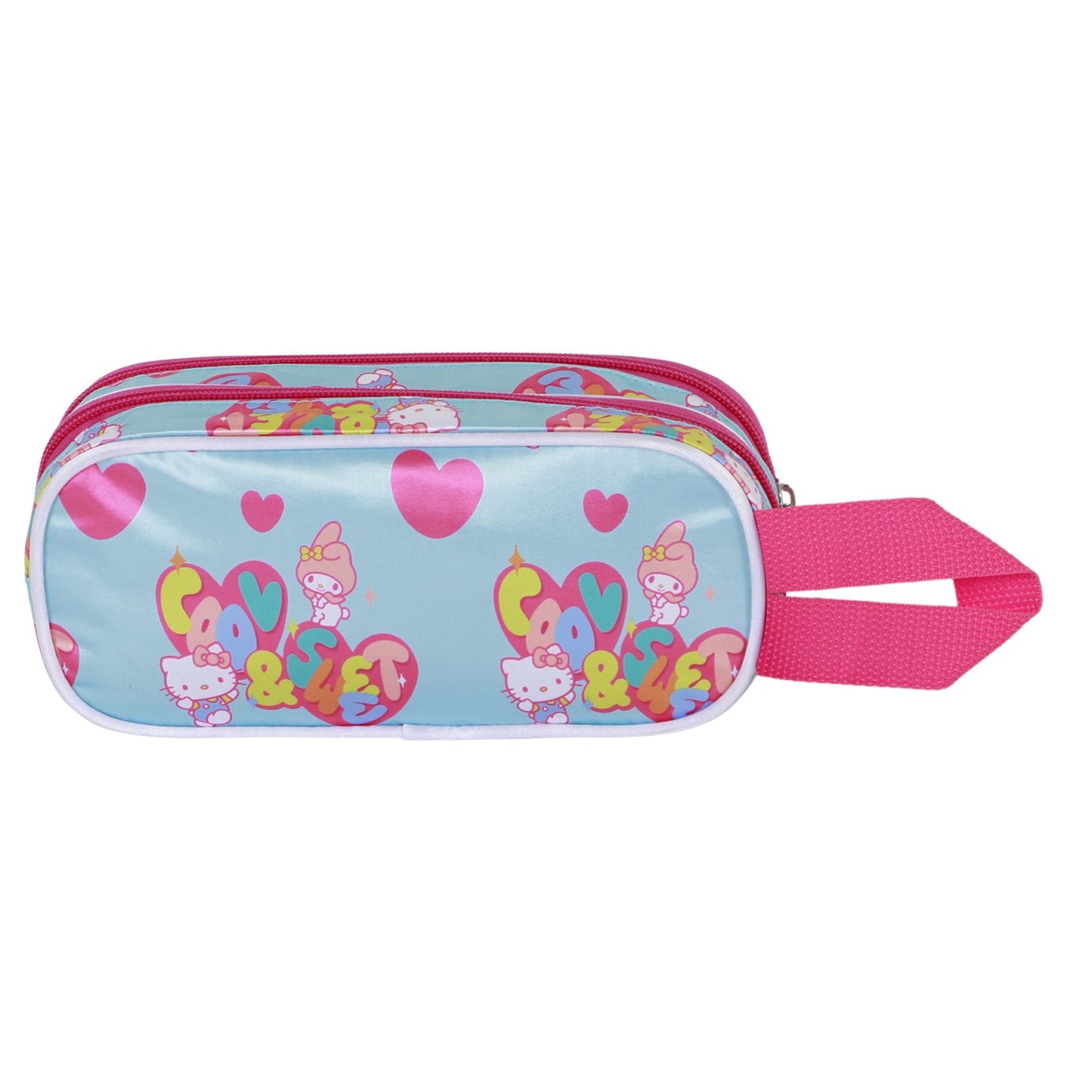 Trousse 3D Double Hello Kitty