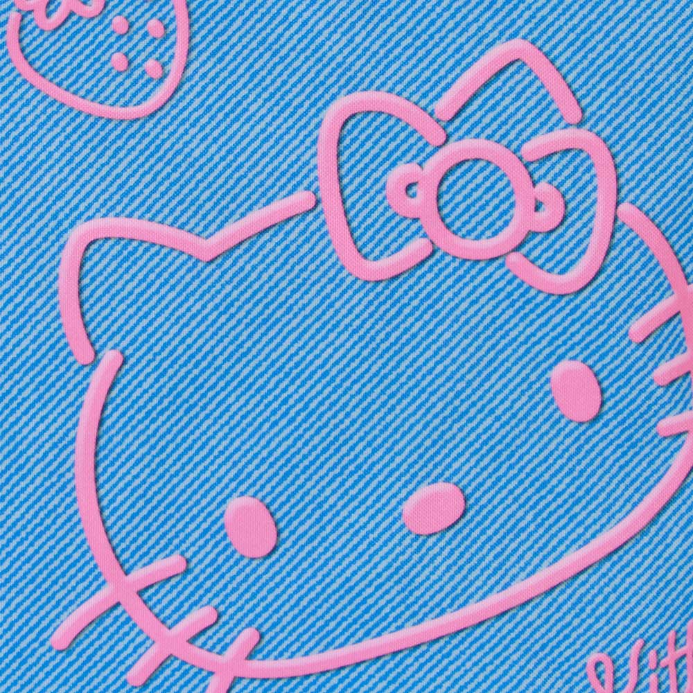 Sac de Plage Denim Soleil Hello Kitty