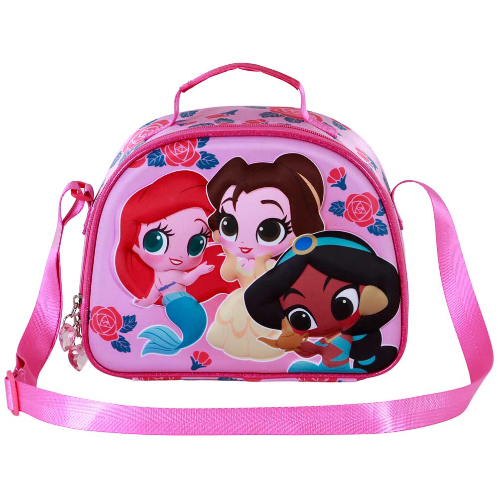 Sac Repas 3D Disney Princesses « Flowers »