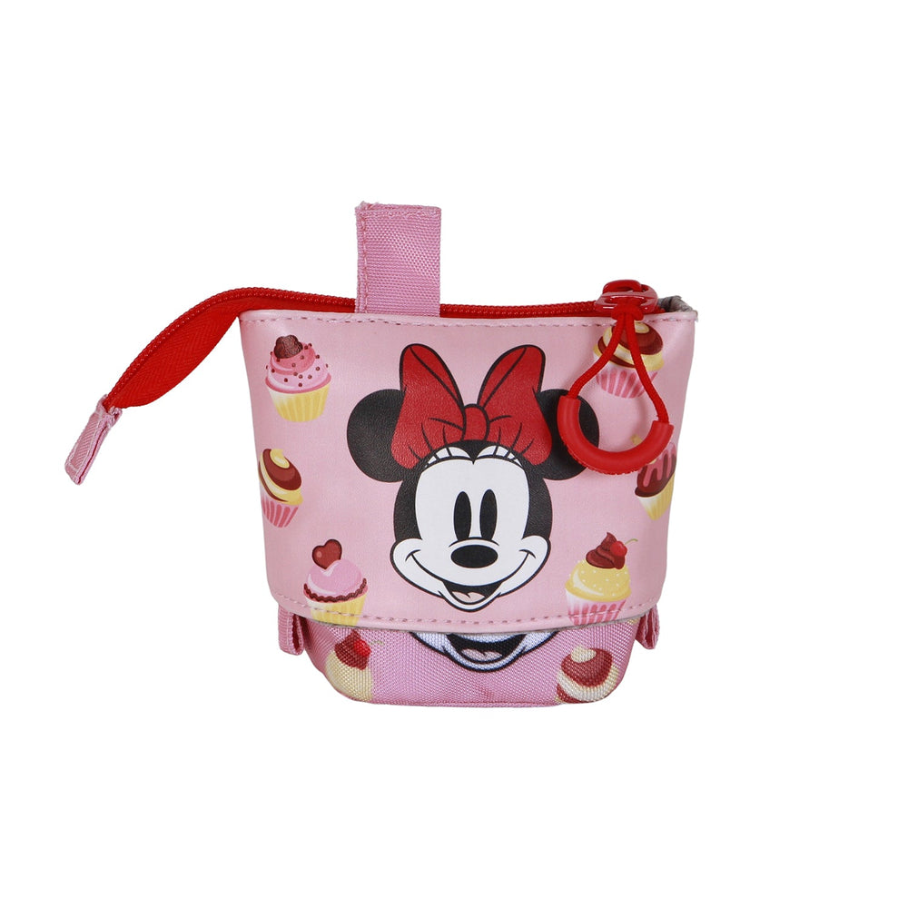 Trousse Portatout Mignonne + 2 Stylos Gel Effaçables Disney Minnie Mouse « Muffin »