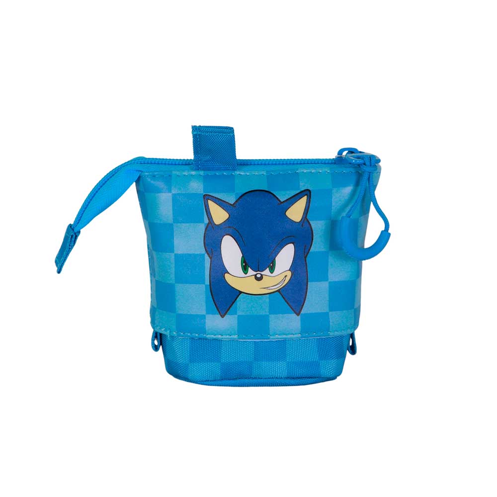 Trousse Mignonne + 2 Stylos Gel Effaçables Sonic the Hedgehog