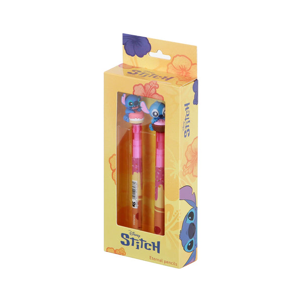Pack de 2 Crayons Éternels Disney Lilo & Stitch « Mix » – Multicolore