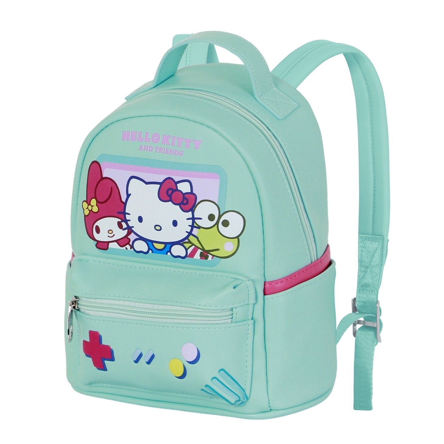 Sac à Dos Heady Petit Hello Kitty « Videogame » – Turquoise