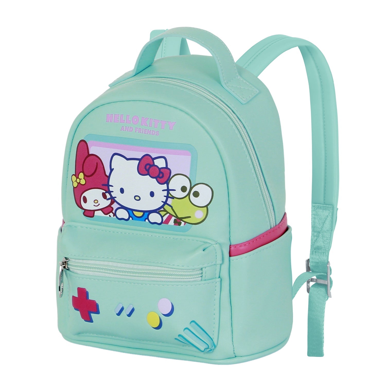 Sac à Dos Heady Petit Hello Kitty « Videogame » – Turquoise