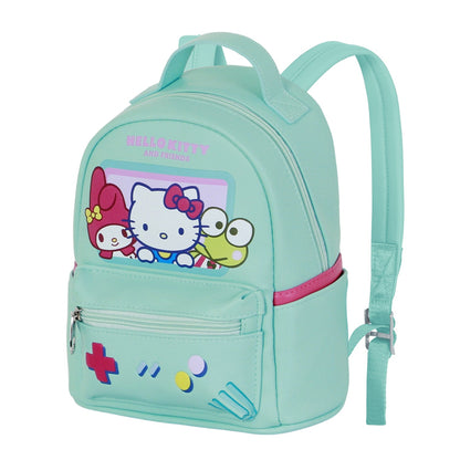 Sac à Dos Heady Petit Hello Kitty « Videogame » – Turquoise