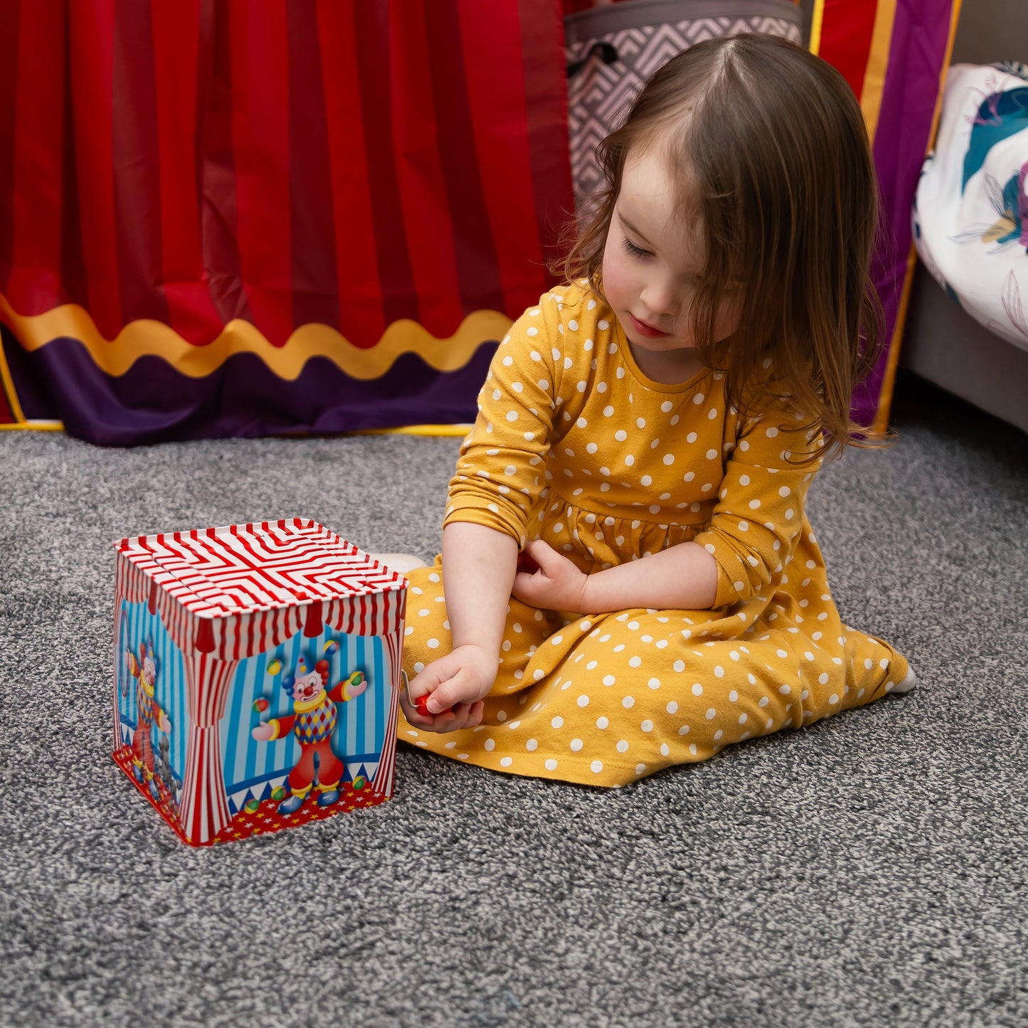 CLOWN JACK-IN-THE-BOX