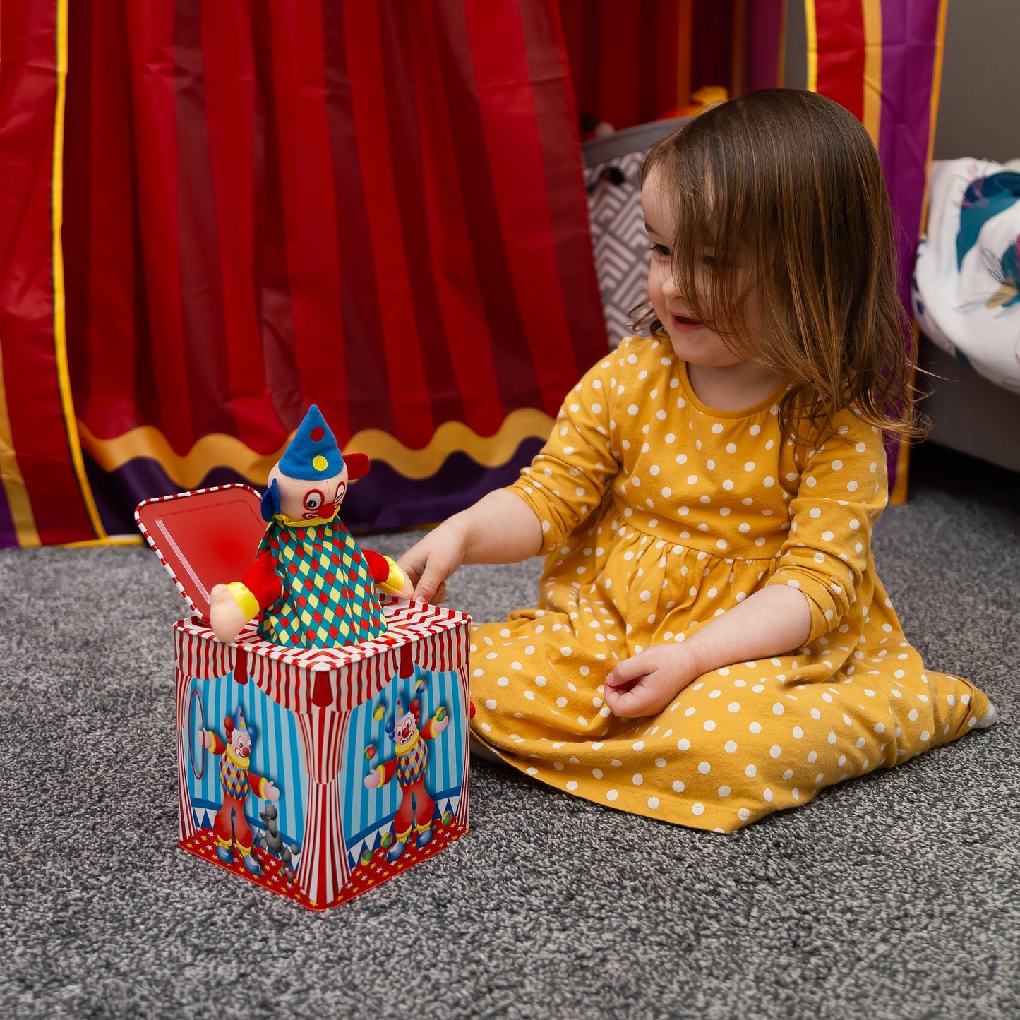CLOWN JACK-IN-THE-BOX
