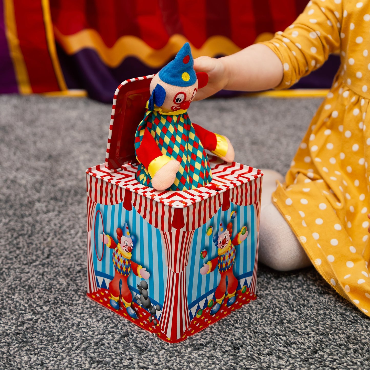 CLOWN JACK-IN-THE-BOX