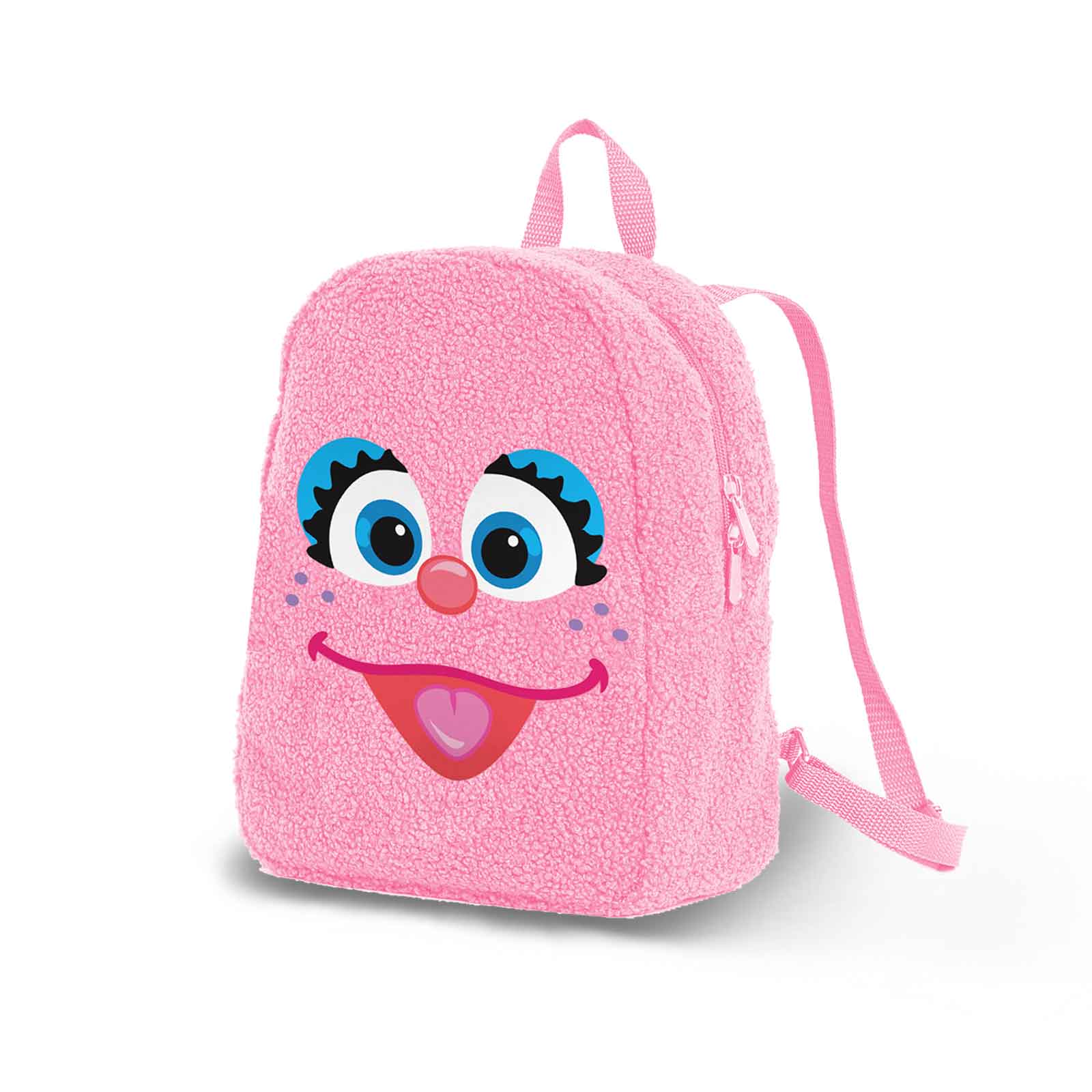Sac à Dos Plush 1, rue Sésame « Abby Cadabby Face »