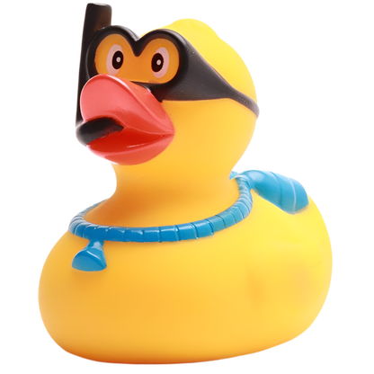 Canard Plongeur avec bouteille d'oxygène