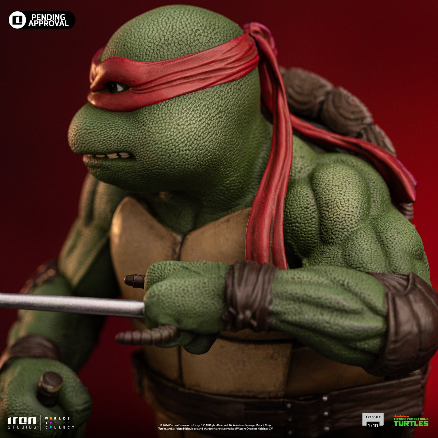 Raphael Statue - TMNT Movie - Art Scale 1/10 - Iron Studios