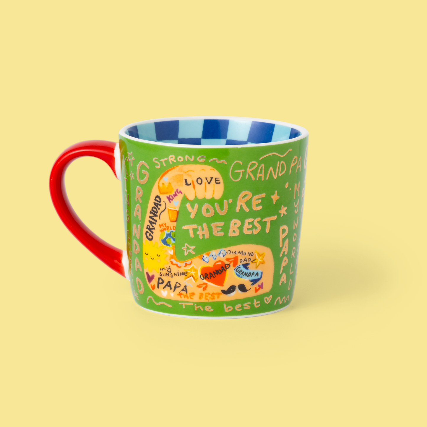 Strong Grandad Mug