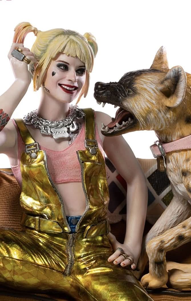 Harley Quinn & Bruce Deluxe Statue - Art Scale 1/10 - Birds of Prey - Iron Studios