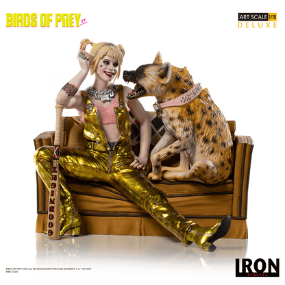 Harley Quinn & Bruce Deluxe Statue - Art Scale 1/10 - Birds of Prey - Iron Studios