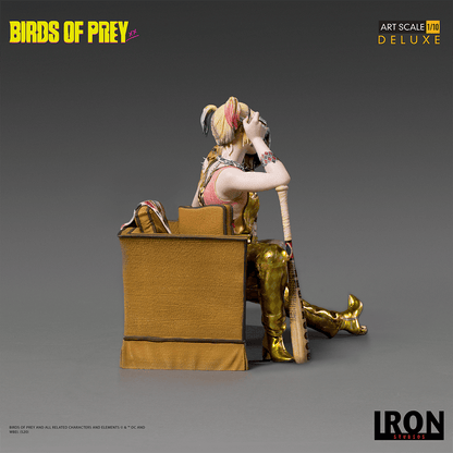 Harley Quinn & Bruce Deluxe Statue - Art Scale 1/10 - Birds of Prey - Iron Studios