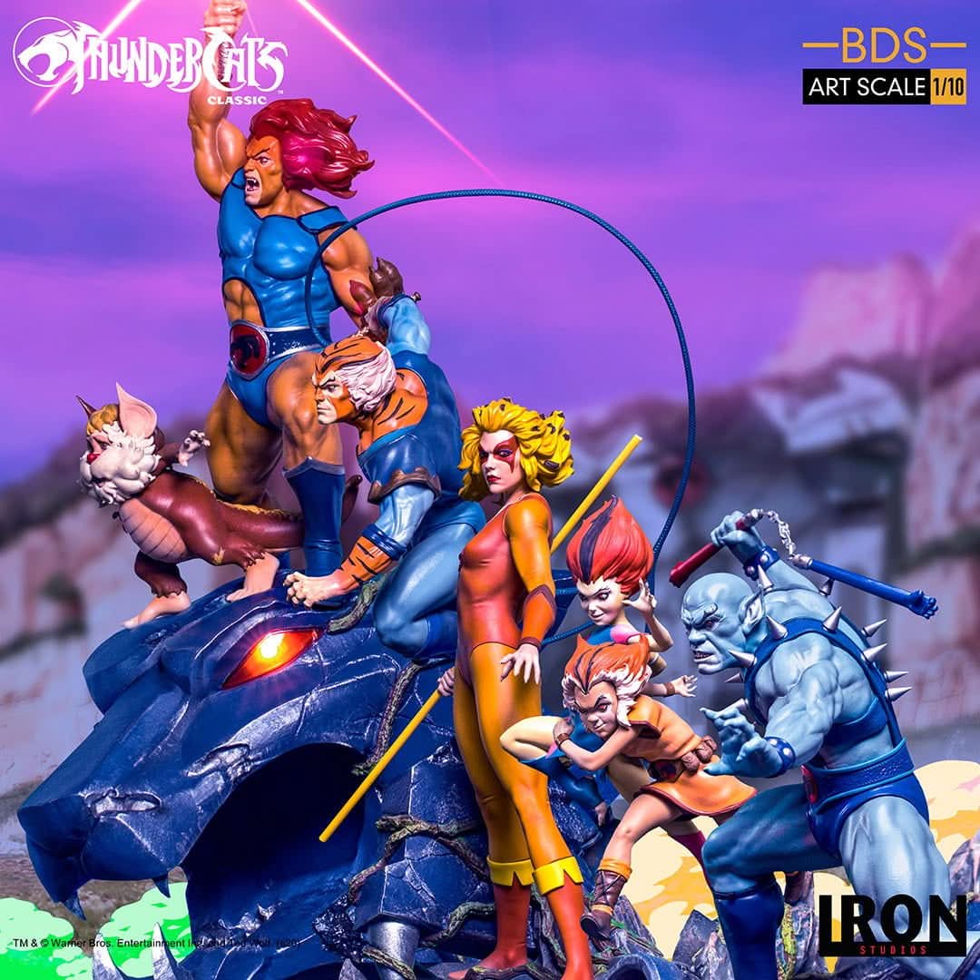 Statue Wilykit & Wilykat - Thundercats - Art Scale 1/10