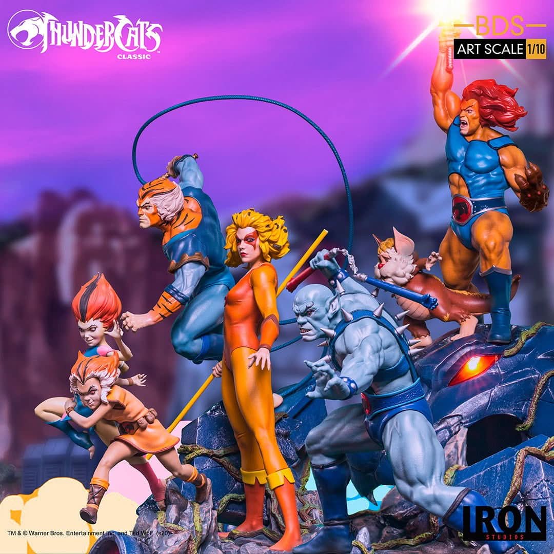 Statue Wilykit & Wilykat - Thundercats - Art Scale 1/10