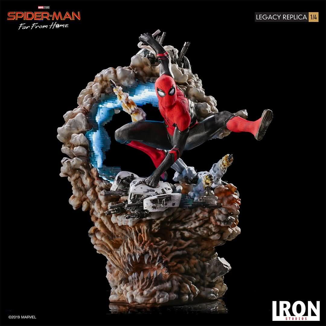 Spider-Man Statue - Spider-Man: Far From Home - Legacy Replica 1/4 - Iron Studios