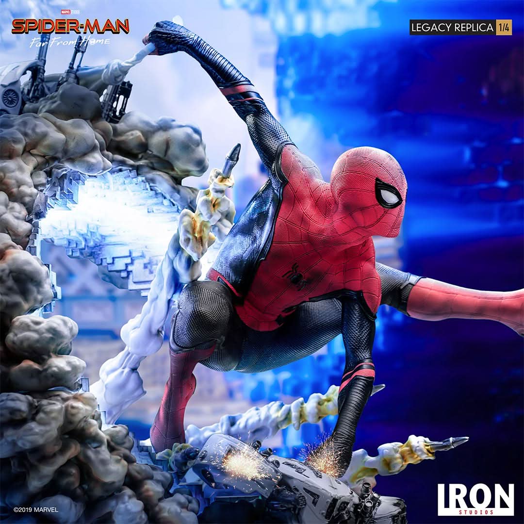 Spider-Man Statue - Spider-Man: Far From Home - Legacy Replica 1/4 - Iron Studios