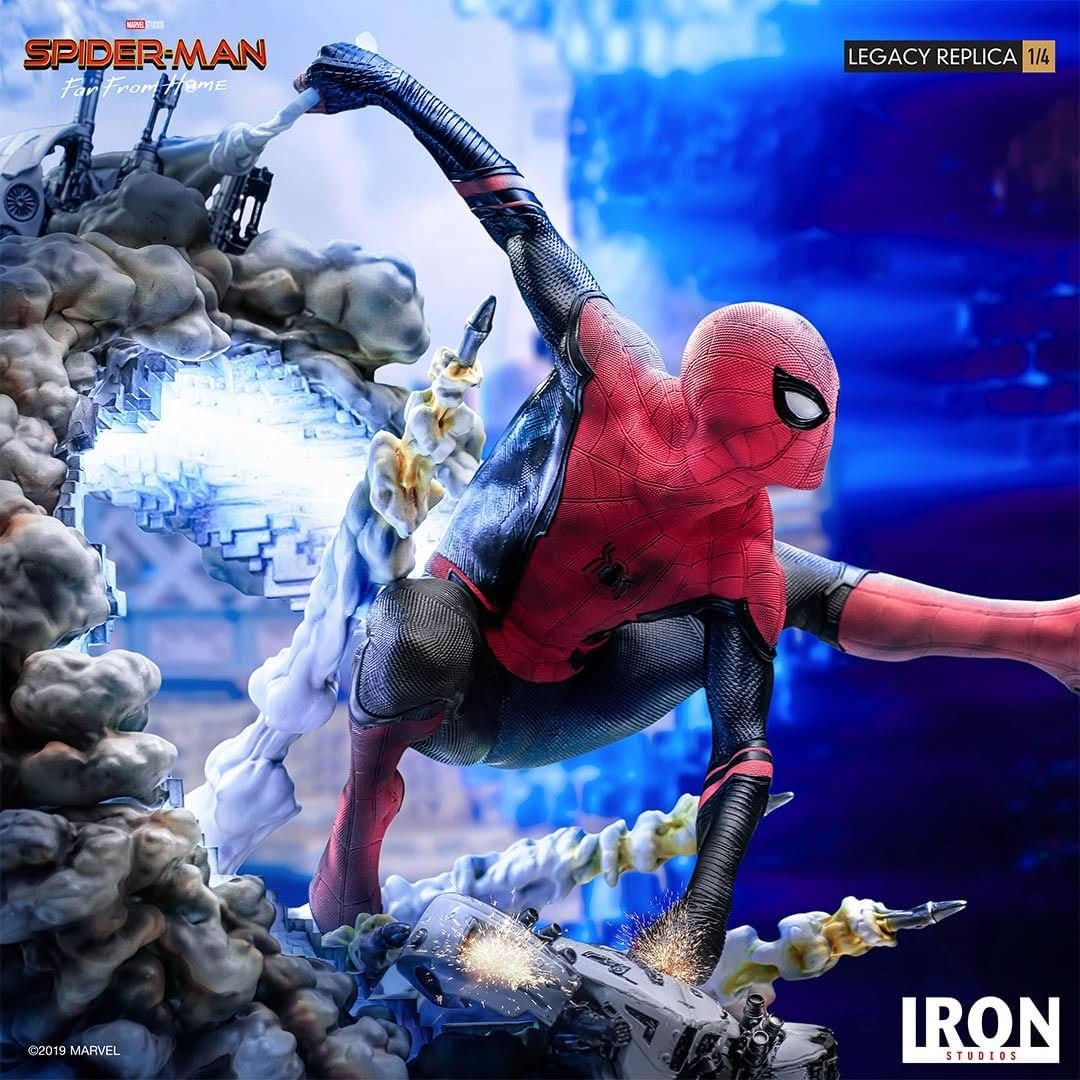 Spider-Man Statue - Spider-Man: Far From Home - Legacy Replica 1/4 - Iron Studios