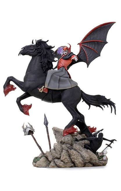 Venger with Nightmare & Shadow Demon Deluxe Statue - Dungeons & Dragons - Art Scale 1/10 - Iron Studios