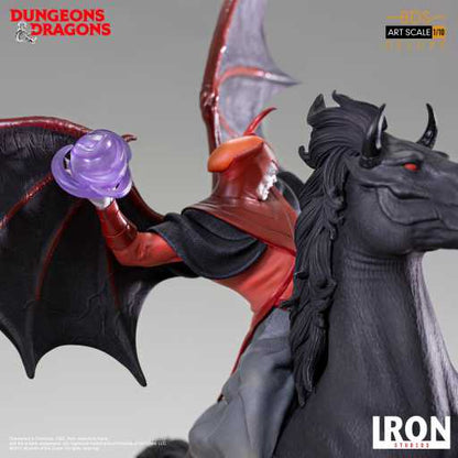 Venger with Nightmare & Shadow Demon Deluxe Statue - Dungeons & Dragons - Art Scale 1/10 - Iron Studios