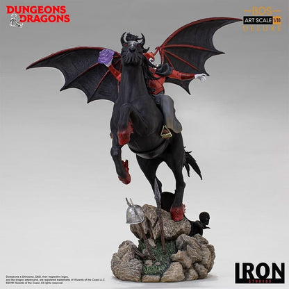 Venger with Nightmare & Shadow Demon Deluxe Statue - Dungeons & Dragons - Art Scale 1/10 - Iron Studios