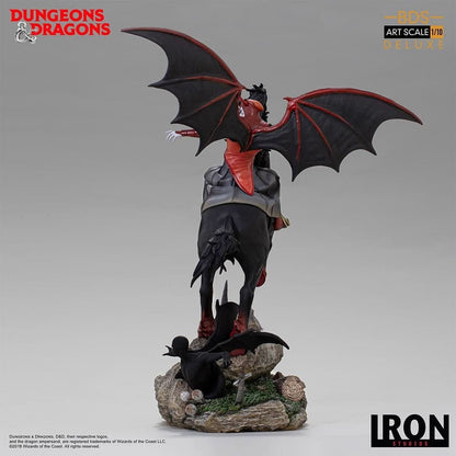 Venger with Nightmare & Shadow Demon Deluxe Statue - Dungeons & Dragons - Art Scale 1/10 - Iron Studios
