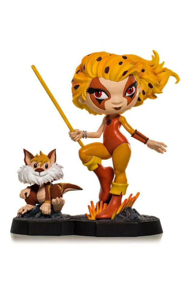 Cheetara and Snarf Statue - Thundercats - Minico - Iron Studios