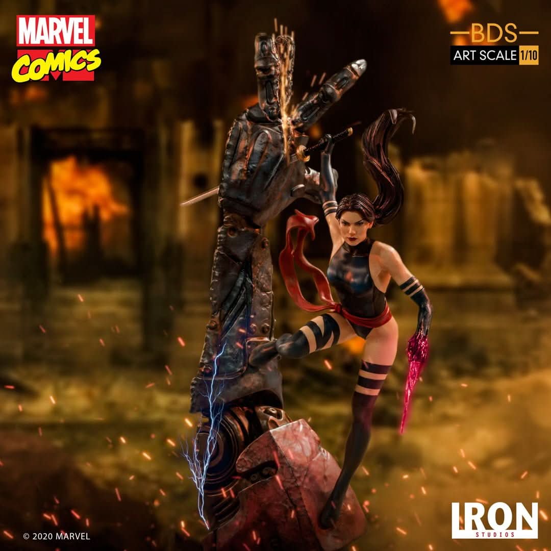 Psylocke Statue - X-Men - Marvel Comics - Art Scale 1/10 - Iron Studios