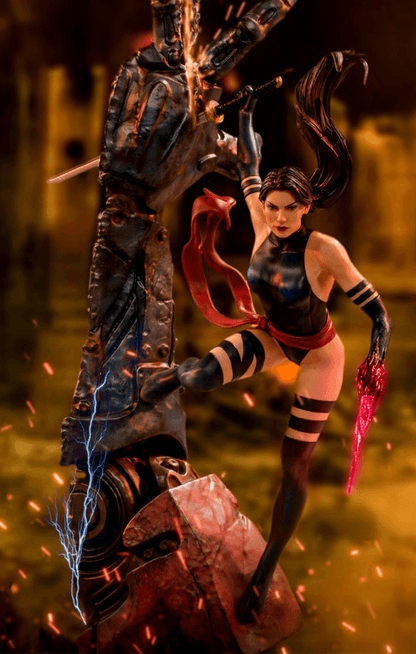 Psylocke Statue - X-Men - Marvel Comics - Art Scale 1/10 - Iron Studios
