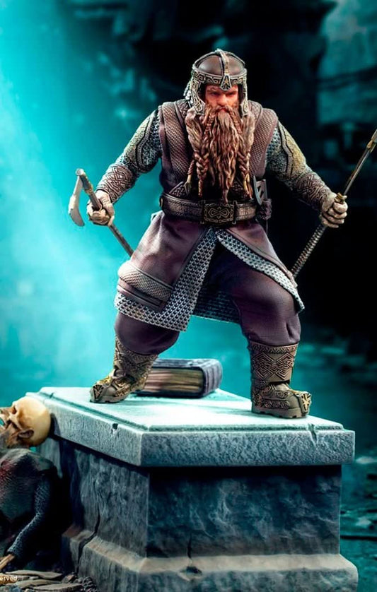 Gimli Deluxe Statue - Lord Of The Rings - Art Scale 1/10 - Iron Studios