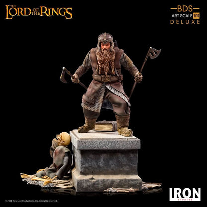 Gimli Deluxe Statue - Lord Of The Rings - Art Scale 1/10 - Iron Studios