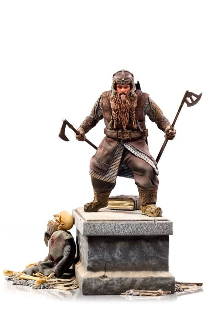 Gimli Deluxe Statue - Lord Of The Rings - Art Scale 1/10 - Iron Studios