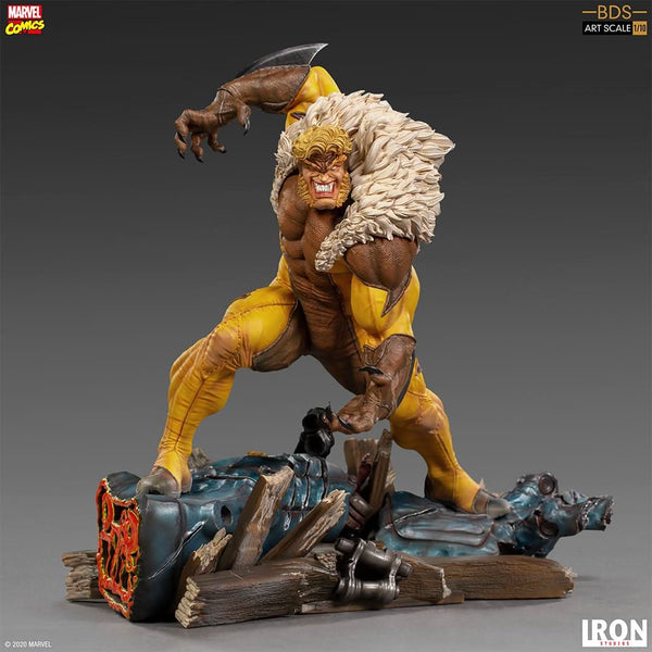 Sabretooth Statue - X-Men - BDS Art Scale 1/10 - Marvel Comics