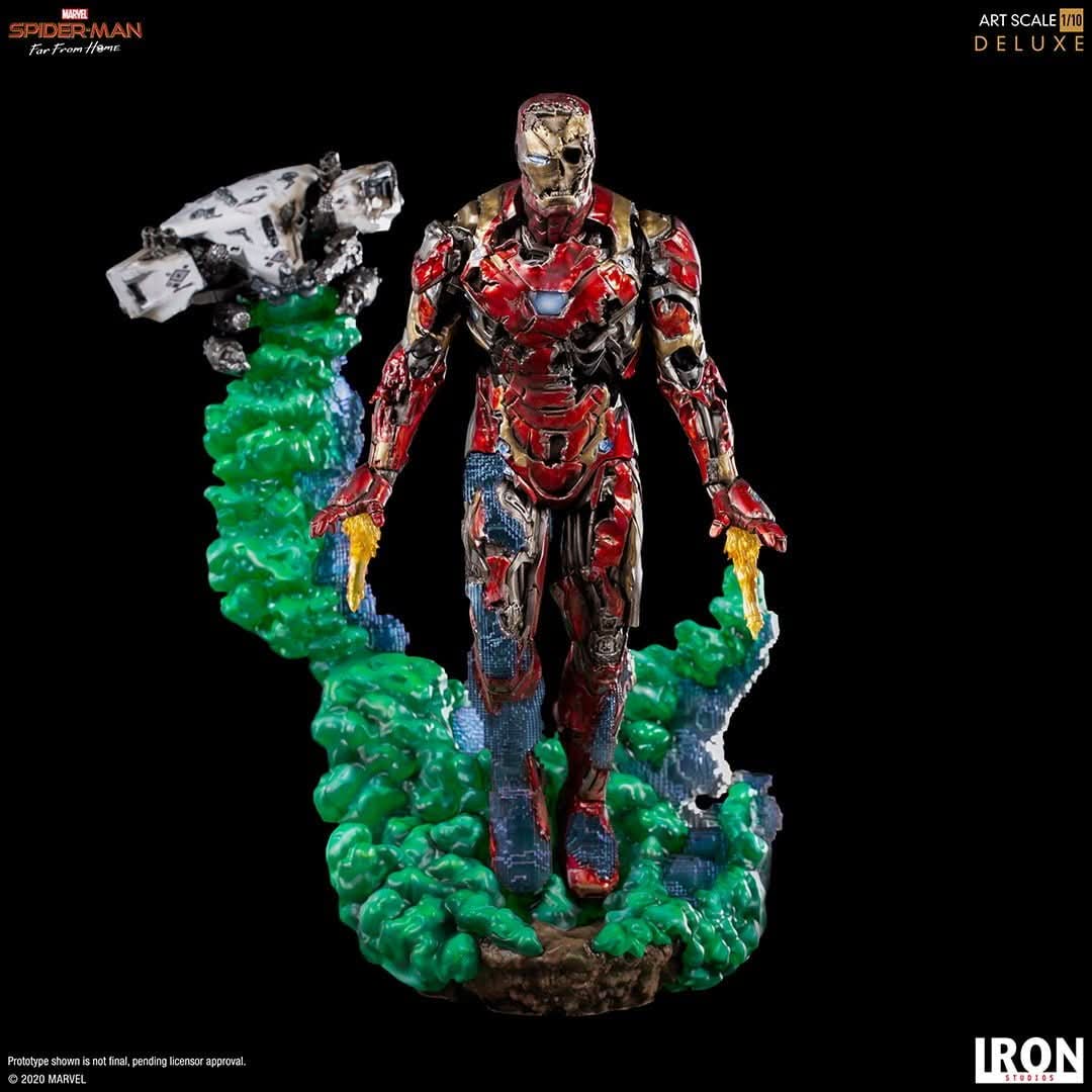Iron Man Illusion Deluxe Statue - Spider-Man: Far From Home - Art Scale 1/10 - Iron Studios