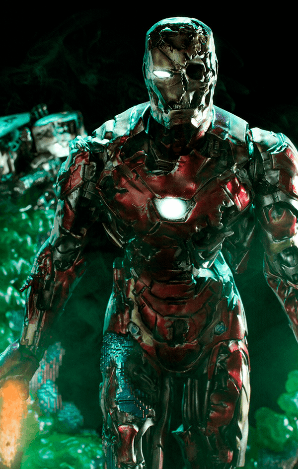 Iron Man Illusion Deluxe Statue - Spider-Man: Far From Home - Art Scale 1/10