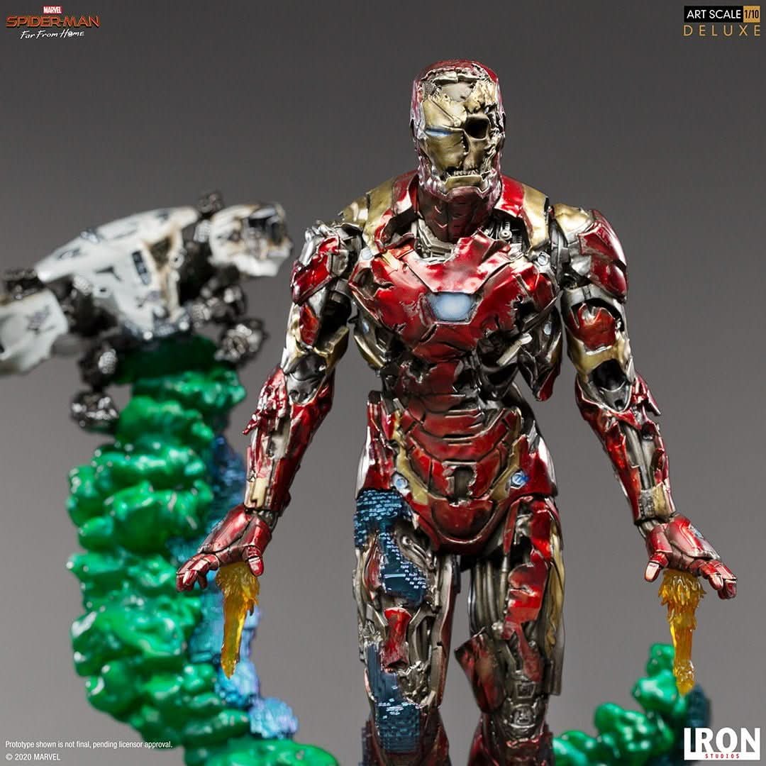 Iron Man Illusion Deluxe Statue - Spider-Man: Far From Home - Art Scale 1/10 - Iron Studios
