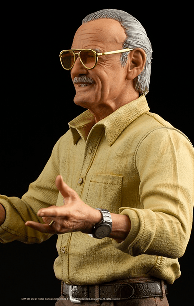 Stan Lee Statue - Pow - Legacy Replica 1/4 - Iron Studios