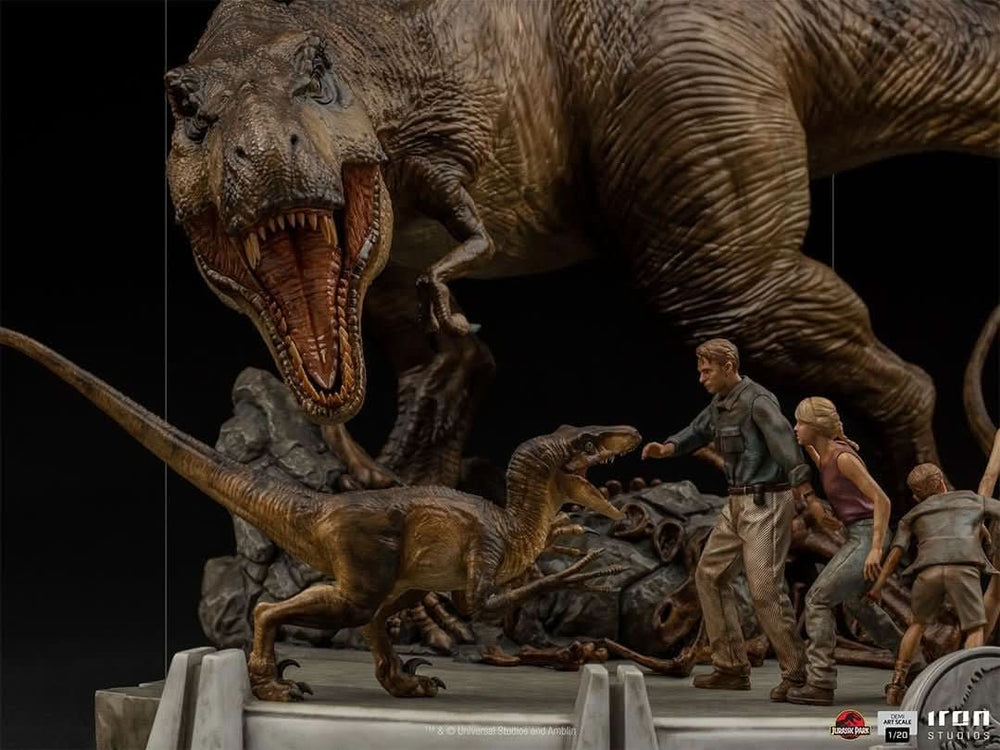 Diorama The Final Scene - Jurassic Park - Half Scale 1/20