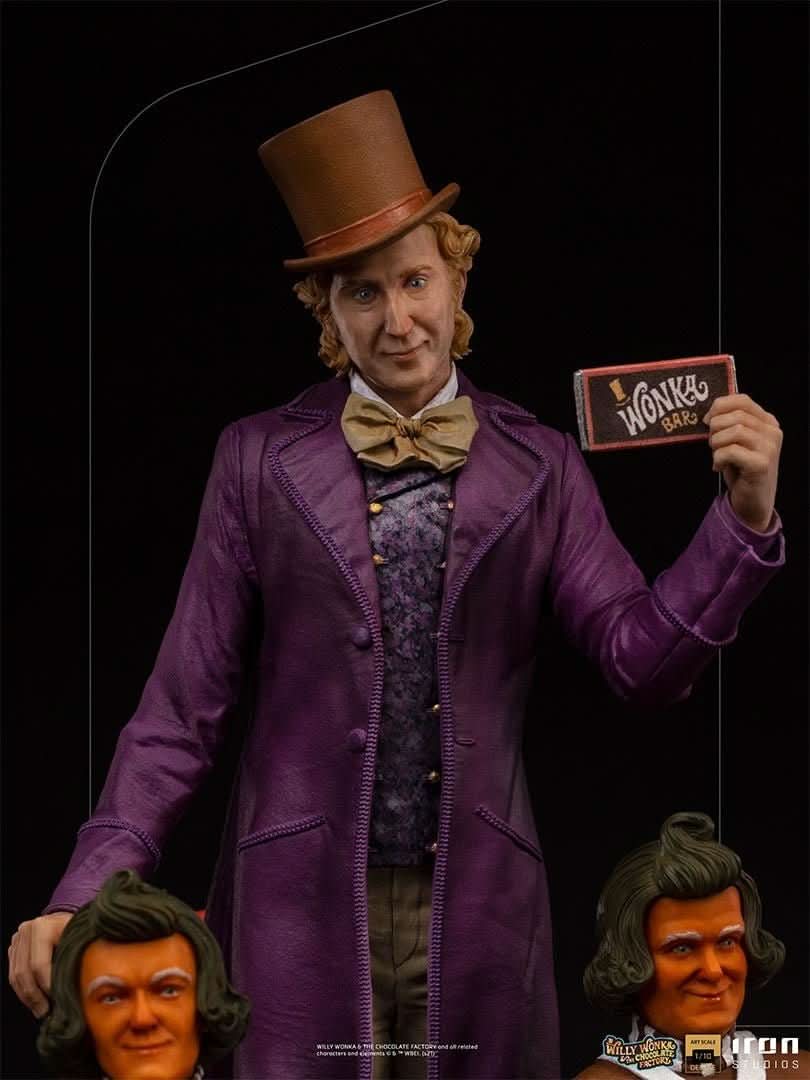 Willy Wonka Statue - Willy Wonka and The Chocolate Factory - Art Scale 1/10 - Iron Studios