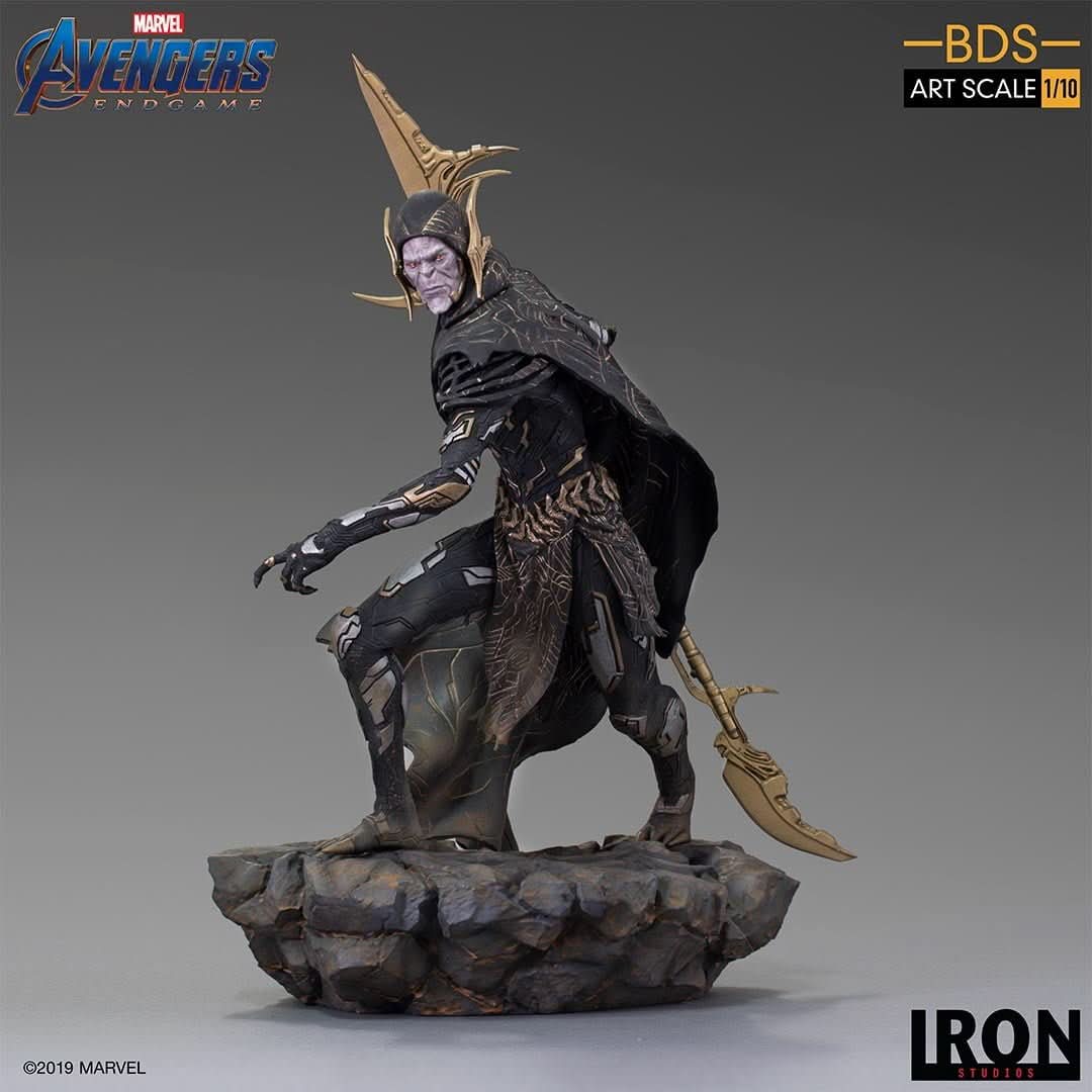 Black Order Corvus Glaive Statue - Avengers: Endgame - BDS Art Scale 1/10