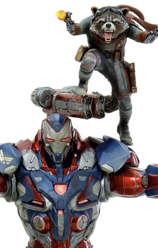 Iron Patriot & Rocket Statue - Avengers: Endgame - Art Scale 1/10 - Iron Studios
