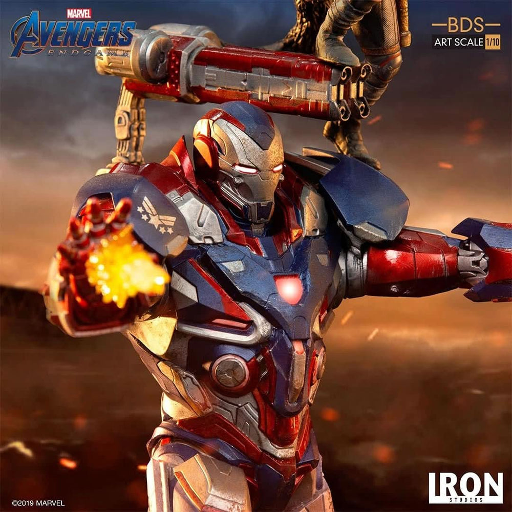 Iron Patriot & Rocket Statue - Avengers: Endgame - Art Scale 1/10