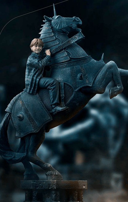 Statue Ron Weasley at the Wizard Chess - Harry Potter - Art Scale 1/10