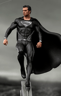 Superman Black Suit Statue - Justice League - Art Scale 1/10