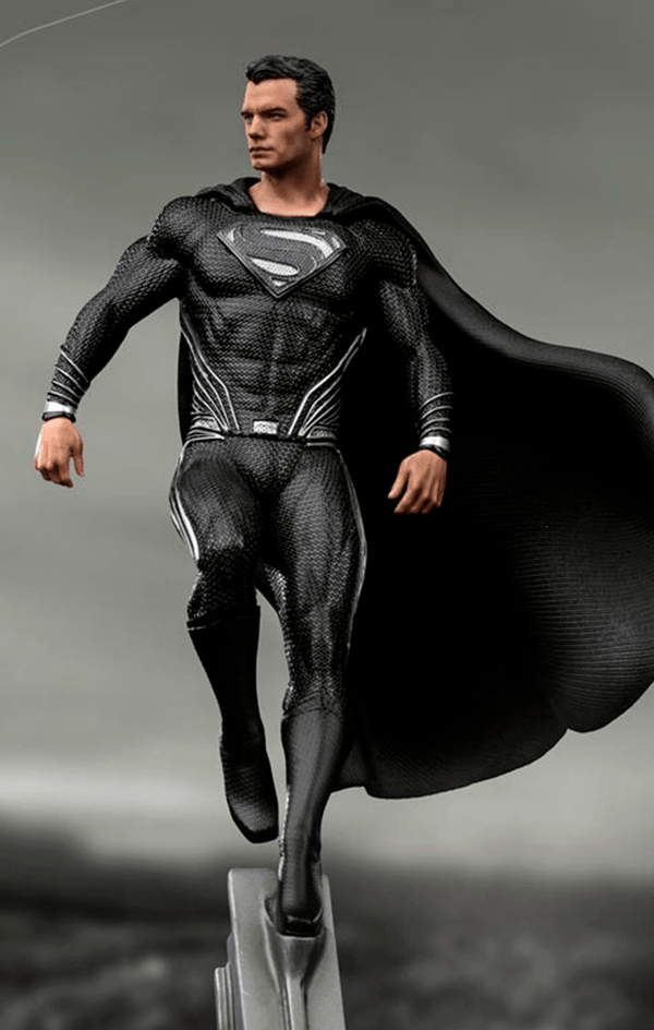 Superman Black Suit Statue - Justice League - Art Scale 1/10