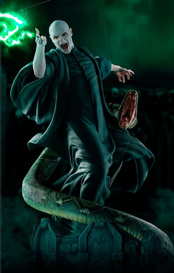 Voldemort and Nagini Statue - Harry Potter - Legacy Replica 1/4