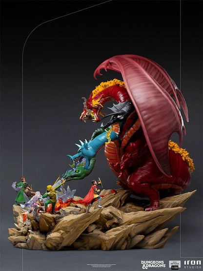 Tiamat Battle Diorama Statue - Dungeons and Dragons - Demi Art 1/20 - Iron Studios